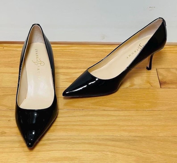 Ivanka trump black heels hotsell