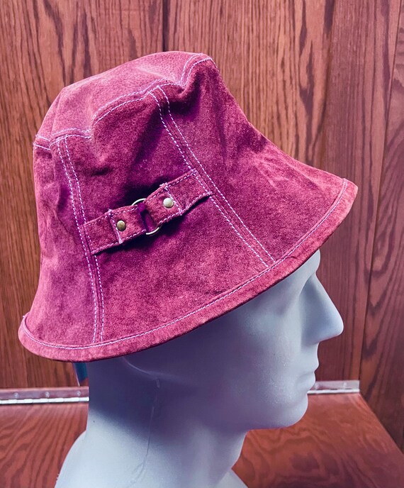 RARE 90s Nine West NWT New With Tags Burgundy Wine Red Suede  display picture 3