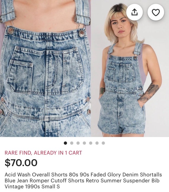 NORDISK■(W)Denim Overall Shorts■送料込 Distressed Denim Cuffed Overall Shorts | Windsor