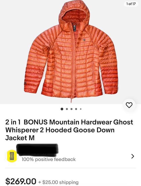 Mountain Hardware Ghost Whisperer Lightweight Jac… - image 8