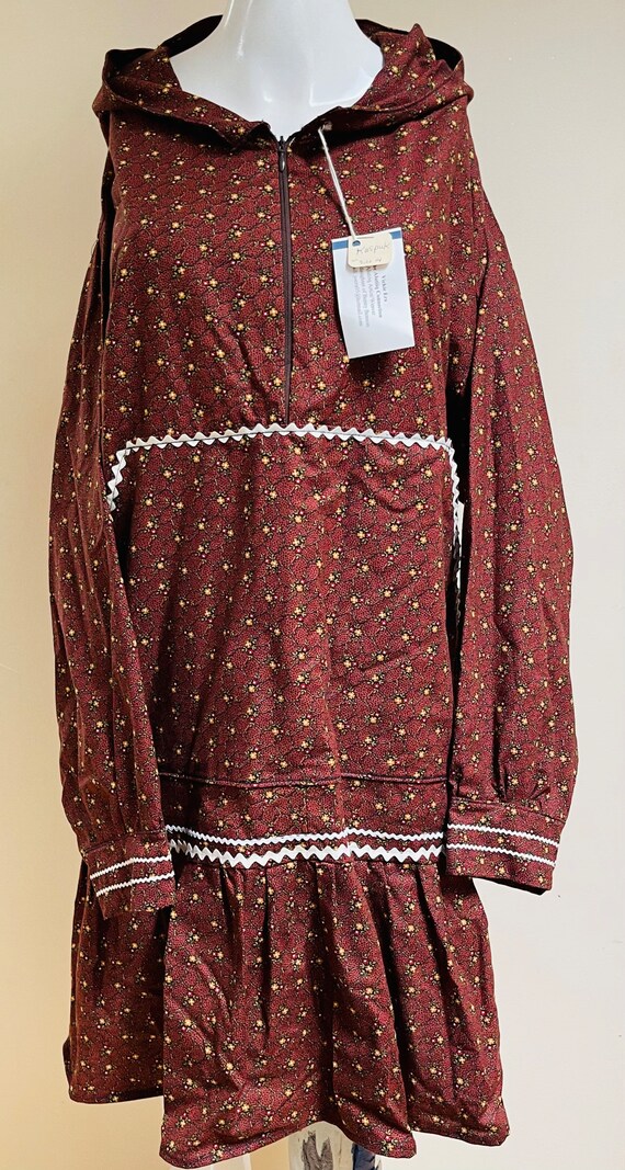 1990s Kaspuk Dress By Vickie Era Alaskan Wildflow… - image 5