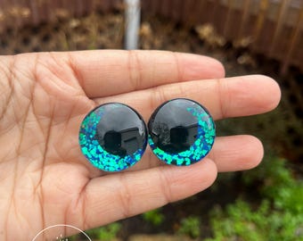 Hand-Painted Color “Shifters” Safety Sinker Eyes for Amigurumi Plushies