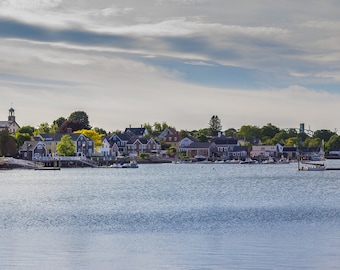 View of South Portsmouth, Portsmouth, New Hampshire, South End, New England Coast, Digital Photograph, HQ Digital Download
