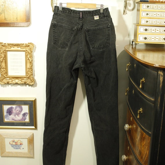 Vintage Cruel Girl Black Tapered Long Jeans Vinta… - image 7