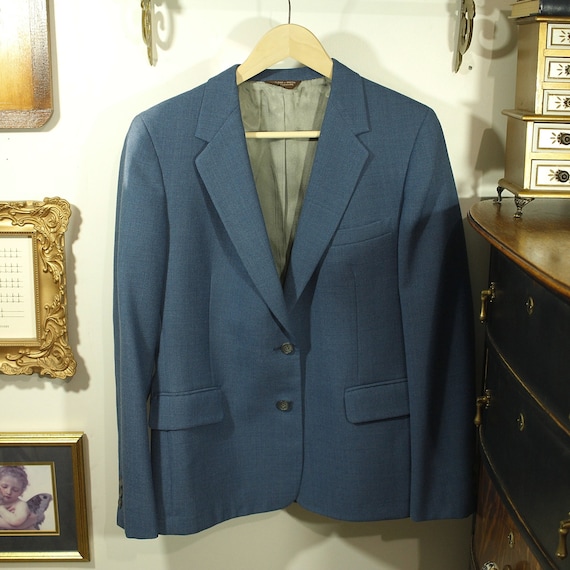 Vintage Blue Cricketeer Womens Blazer Cricketeer … - image 1