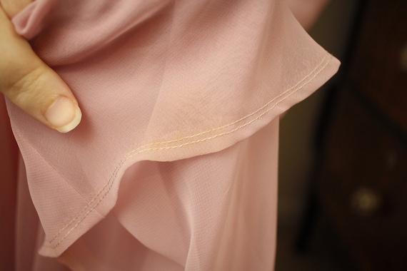 Vintage Pink Gown Vintage Gown Vintage 60s Dress … - image 6