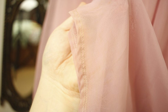 Vintage Pink Gown Vintage Gown Vintage 60s Dress … - image 5