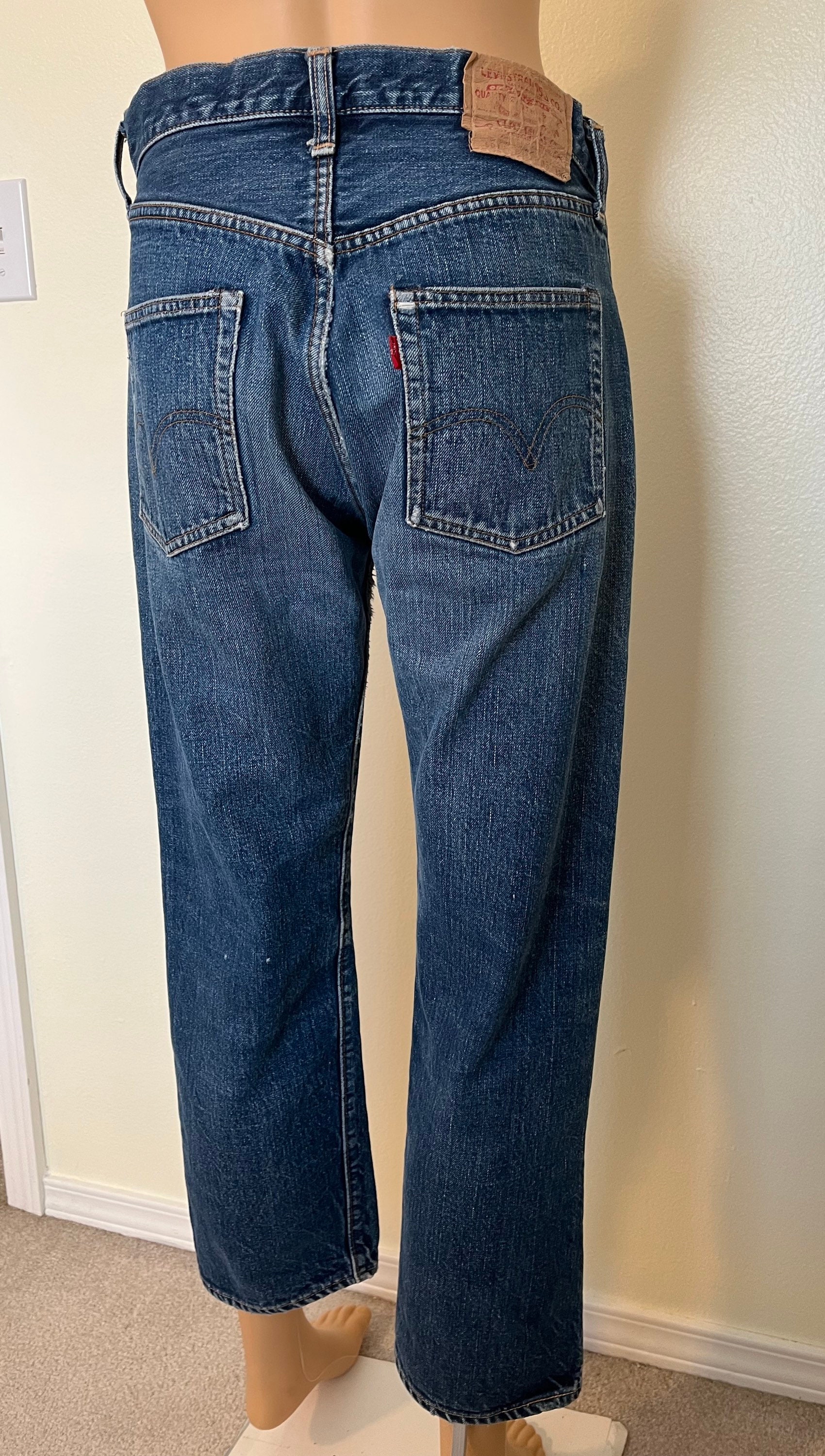 Levi's 501-early 70s Vintage, Transitional, Selvedge, USA Levi's 501-early 70s Vintage, Transitional, Selvedge, USA