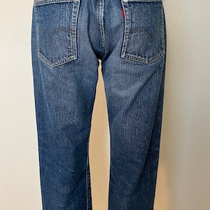 Levi’s 501-70’s Vintage, Selvedge, Made In USA, #6 Button, Jeans. Size-31x30