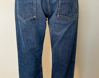 Levi’s 501-70’s Vintage, Selvedge, Made In USA, #6 Button, Jeans. Size-31x30