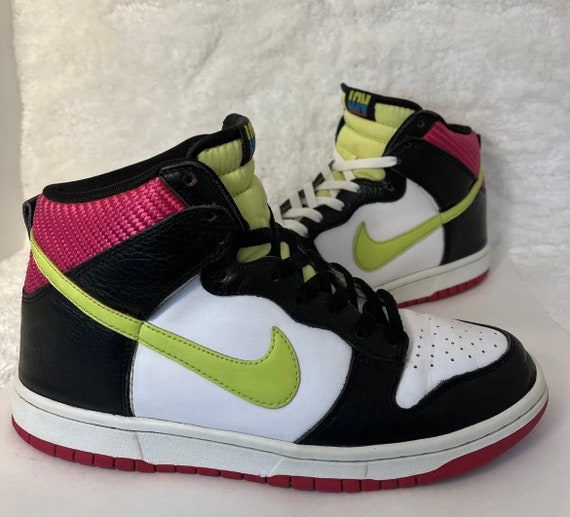 Krachtig opvolger hoek Nike Dunk-2012 Mens High London Fireberry Volt - Etsy