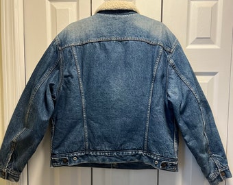 Levi's-70's/80's Vintage, Type 3, Trucker, Sherpa Lined