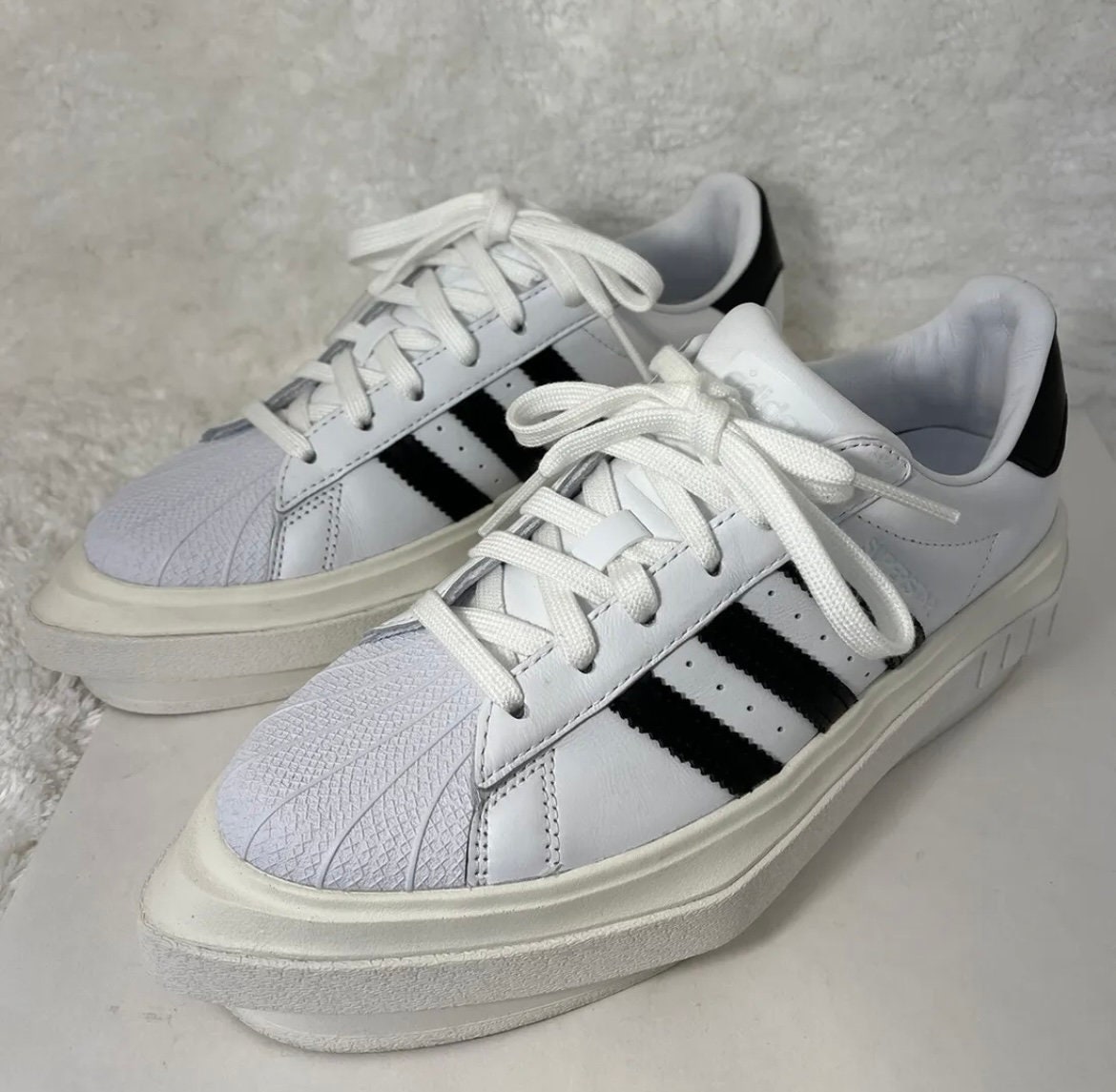 靴 Beyonce x Adidas Superstar Platform adidas x Beyonce Ivy Park Superstar Platform Sneakers - 5US