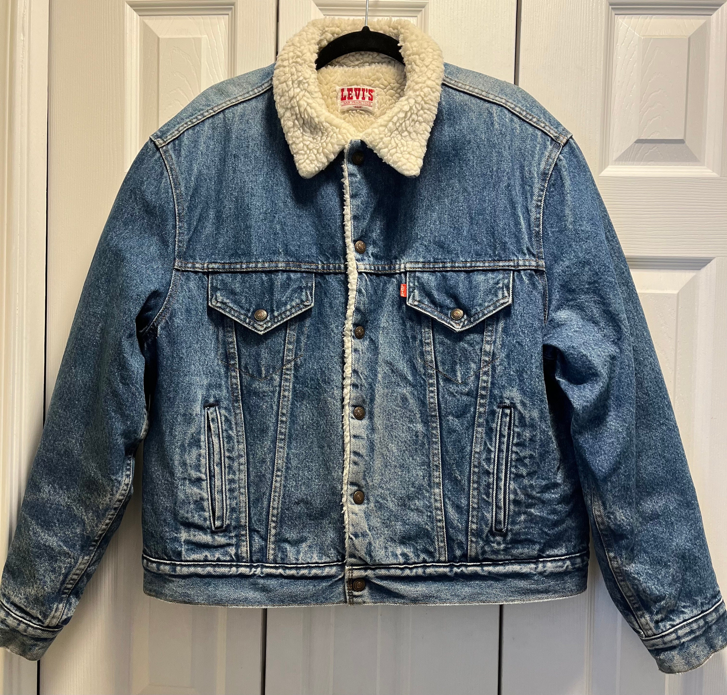 Levi's-70's/80's Vintage, Type 3, Trucker, Sherpa Lined, Denim