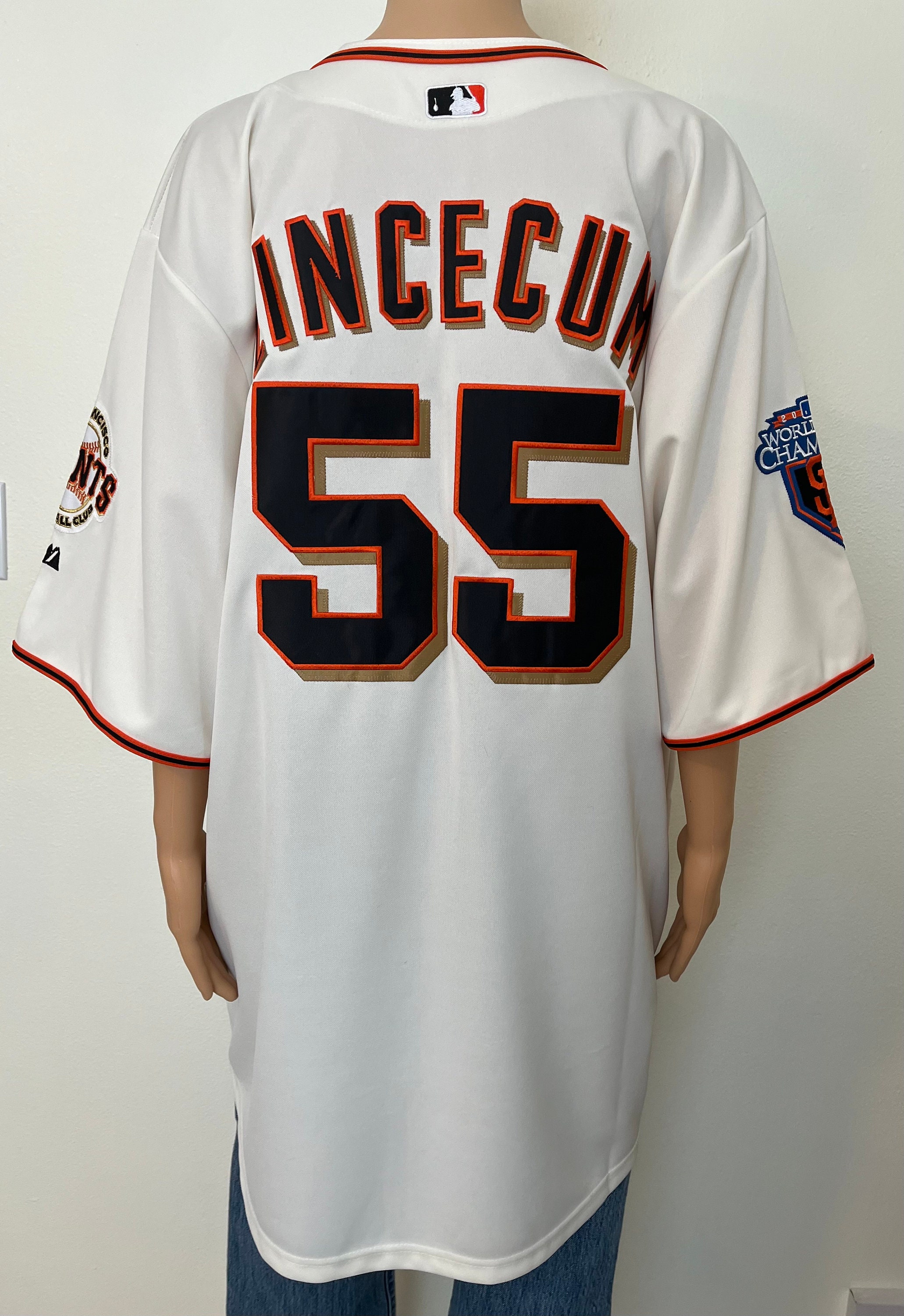 Tim Lincecum 2016 Team-Issued Home Jersey