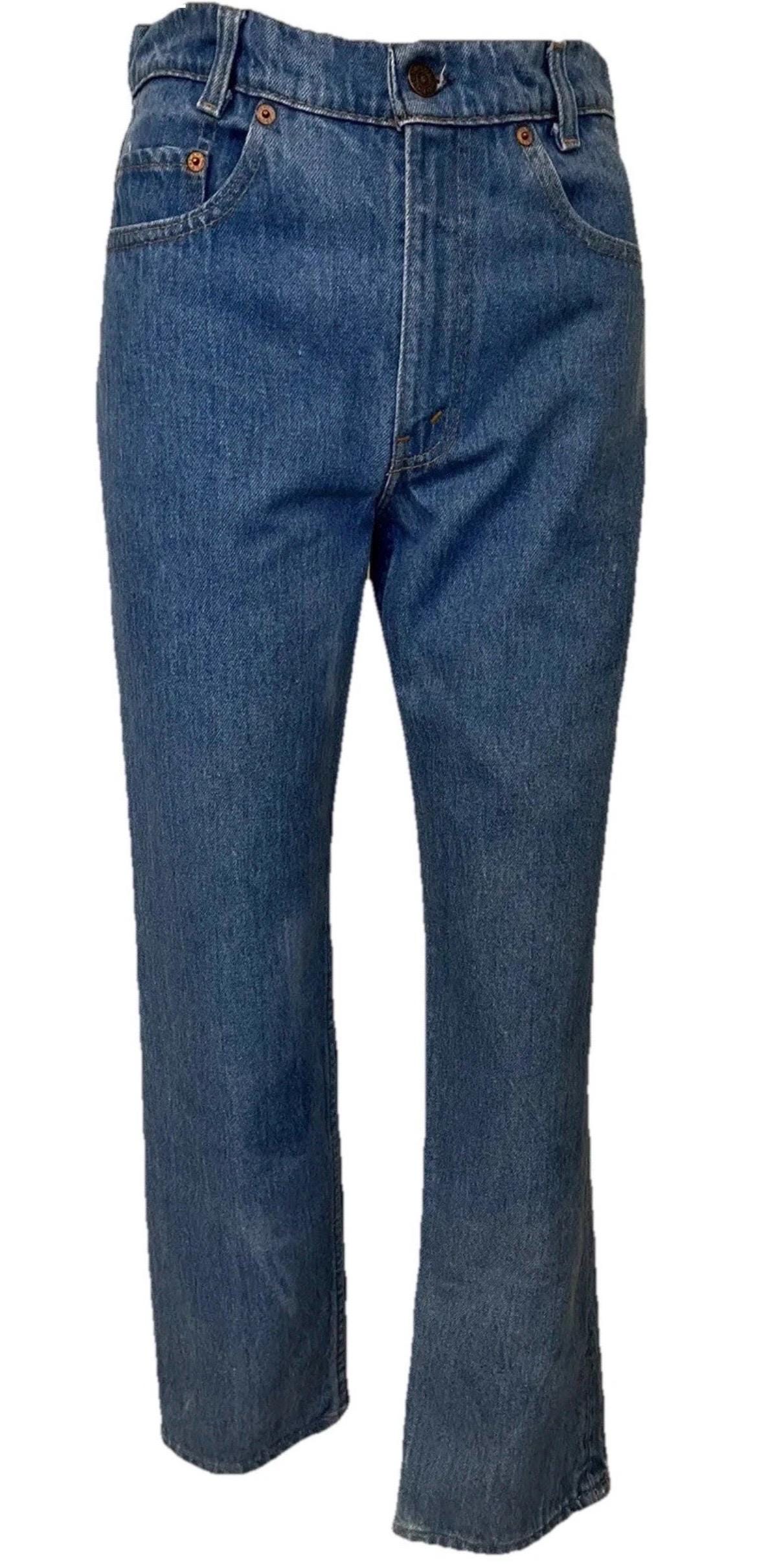 Levi's-718-0219 Student, 90's Vtg, Orange Tab, USA, Bleach Wash