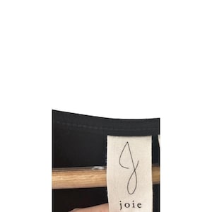 Joie Black Soft Luxe Drapey Pleated Empire Waist Midi Dress Size XS Minimalist image 10