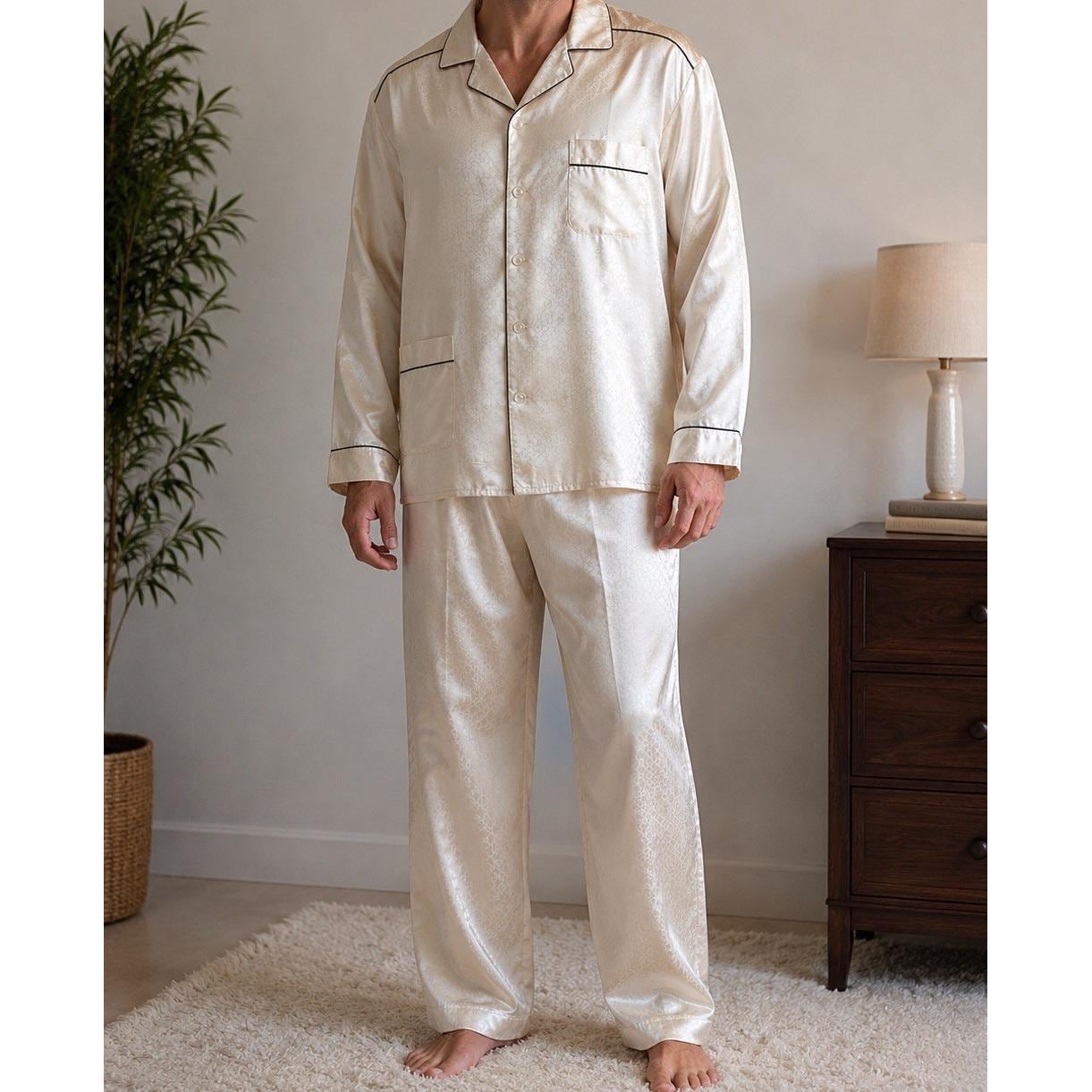 Vintage Mens Pajama Top - Etsy