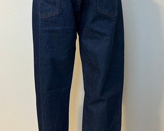 Levi’s-80s Vintage, Raw Denim, Made In USA, Button Up, Men’s Jeans. Size-36x36