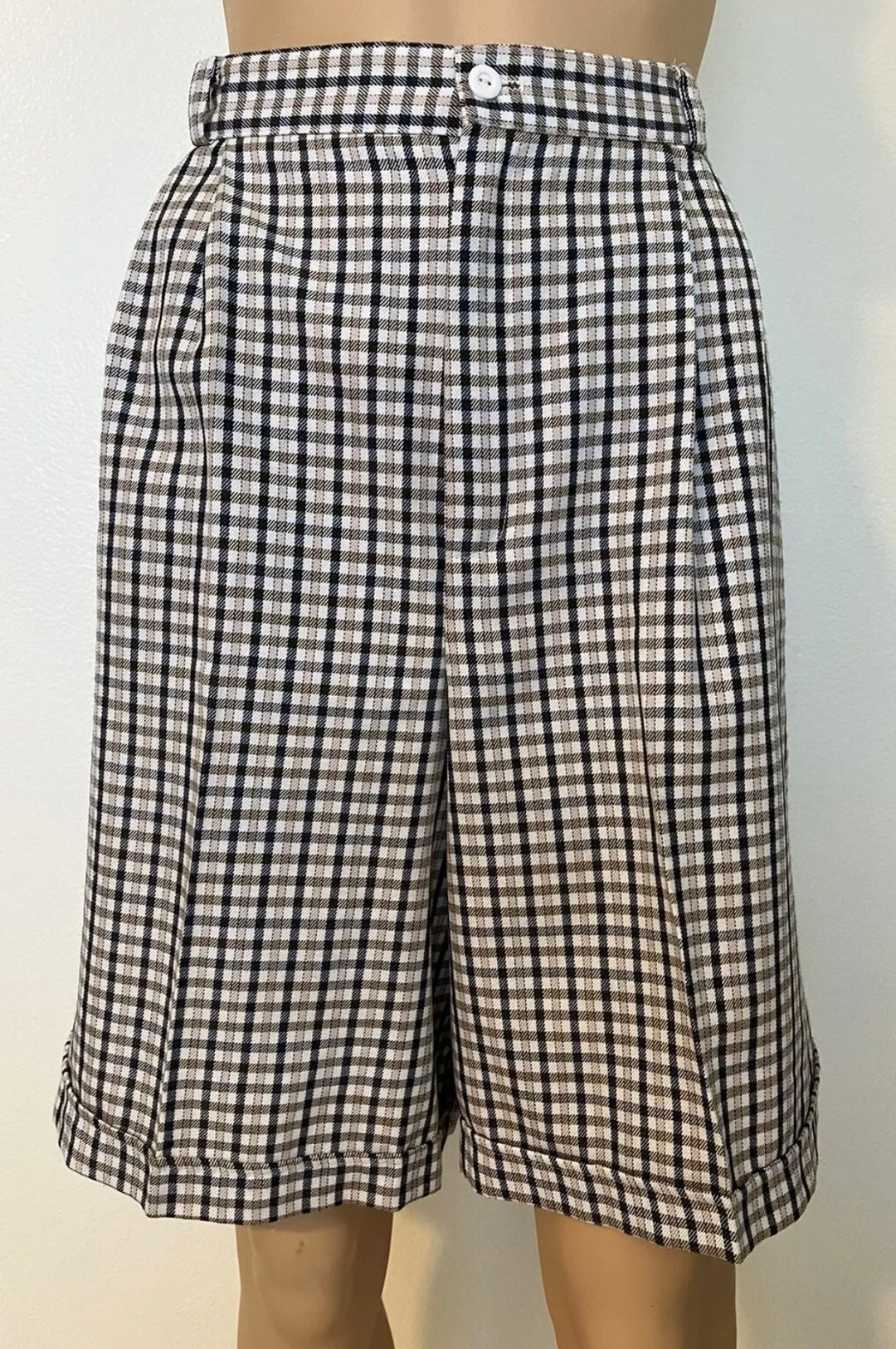 Tofy-70's/80's Vintage, Ilgwu/union Made, USA, Navy/beige Tofy-70's/80's Vintage, Ilgwu/union Made, USA, Navy/beige