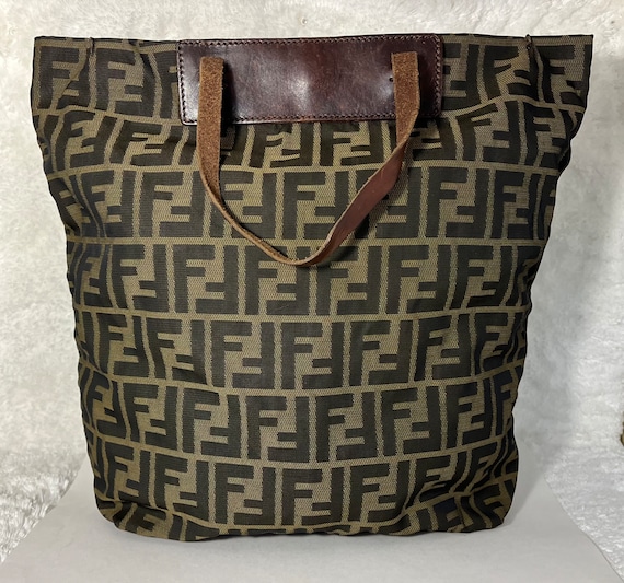 Fendi nylon tote bag sale