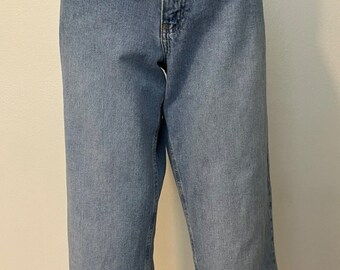 Eddie Bauer-90’s/Y2K Vintage, Women’s, Blue, Denim, Capri/Crop, Jeans. Size-10