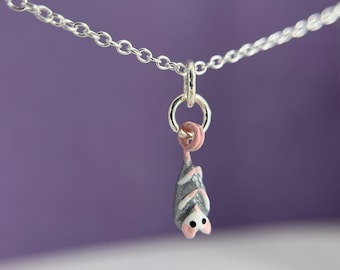 PENDANT ONLY Tiny Opossum Pendant