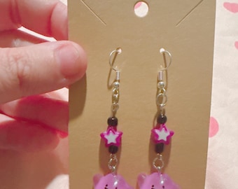 Pokémon Ditto Dangle Charm Earrings
