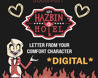 Hazbin Hotel Letter From Your Comfort Character (DIGITAL)