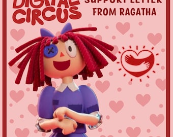Instant Supportive Letter: Ragatha from The Amazing Digital Circus