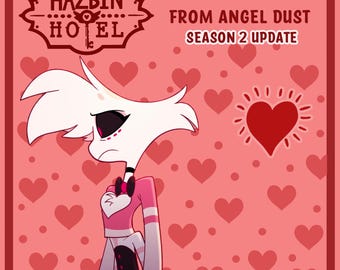 Carta de amor instantánea: Angel Dust de Hazbin Hotel (Temporada 2)