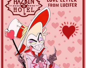 Instant Love Letter: Lucifer from Hazbin Hotel