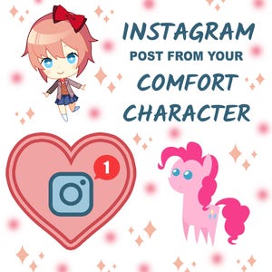 Instagram-bericht vanuit jouw comfortpersonage