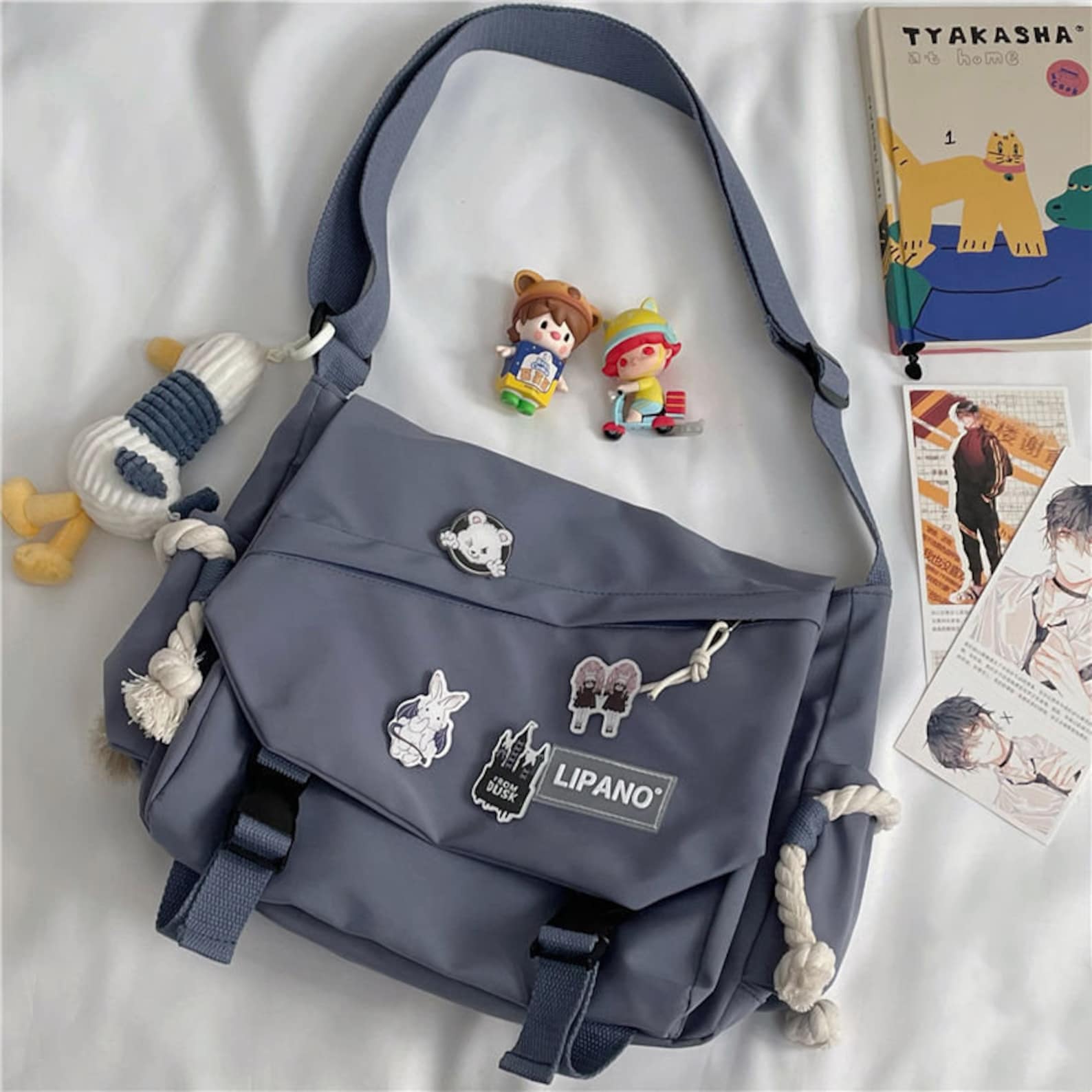 Cute Bag Kawaii School Backpack Japanese Messenger Bag Etsy
