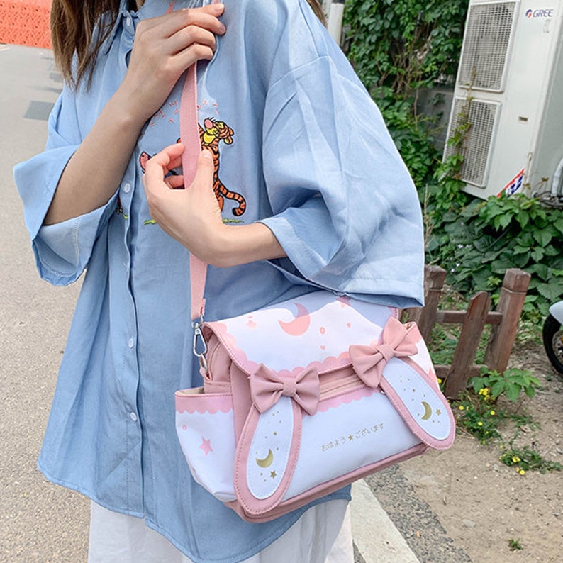 Kawaii Anime Cloth Ita Bag Cute Messenger Bag Ita Bag Etsy