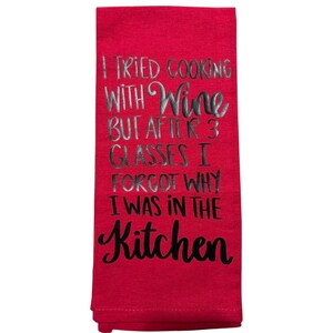 Tea Towels-Funny Kitchen Tea Towel- Tea Towels with sayings