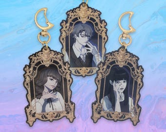 Miedo y Hambre 2: Termina Llaveros acrílicos de 7,6 cm / Funger Daan, Marina y Samarie Llavero acrílico