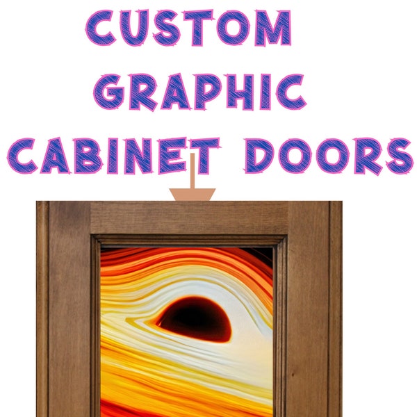 Cabinet Door Wood Print Inlay Customized Personalized Graphic Unique Trending Remodel Kitchen Home Remodel  renovation