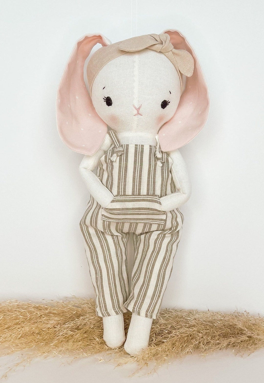 Overalls Plush Pattern Overalls for Stuffed Animal/doll Digital PDF Pattern & Instructions ...