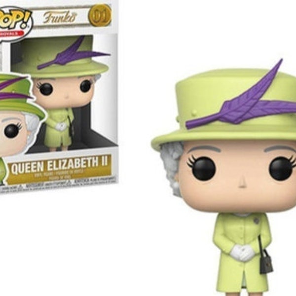 Funko POP! Royals: Queen Elizabeth II ~ FREE Shipping!