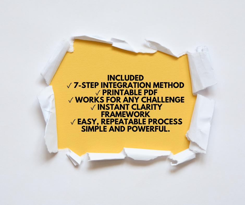 7-step Problem Resolution Method | Shadow Integration Guide | Instant ...