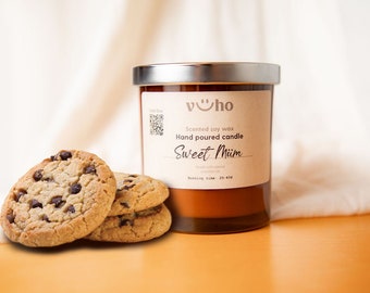 Dulce mamá Vela, Galletas de jengibre perfumadas, Pastel, Receta de mamá