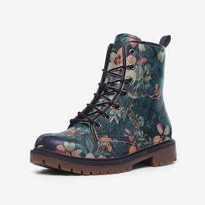 Summer Forest vegan leather boots image 1