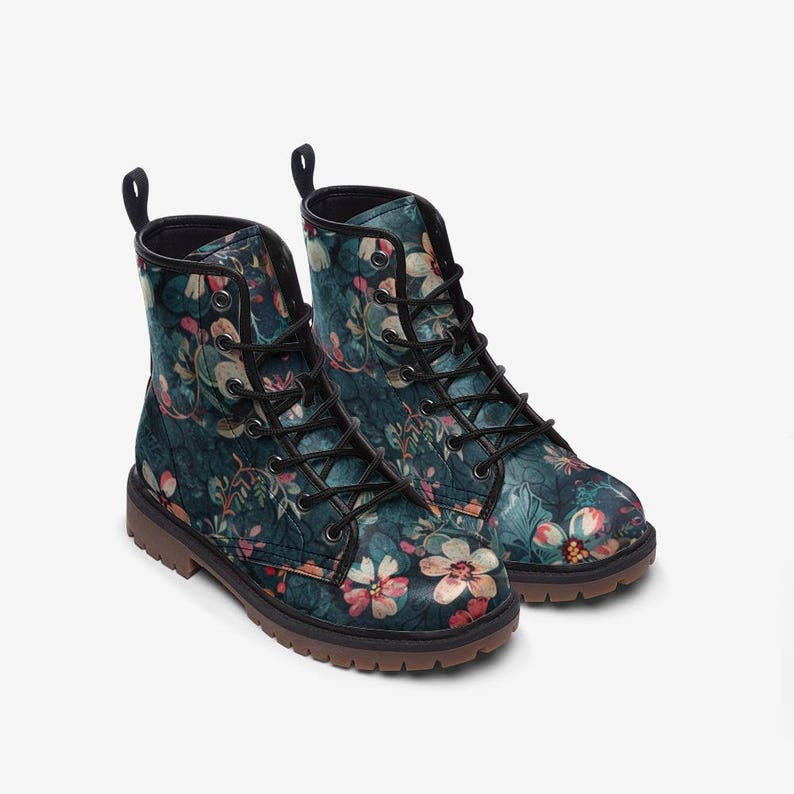 Summer Forest vegan leather boots image 2