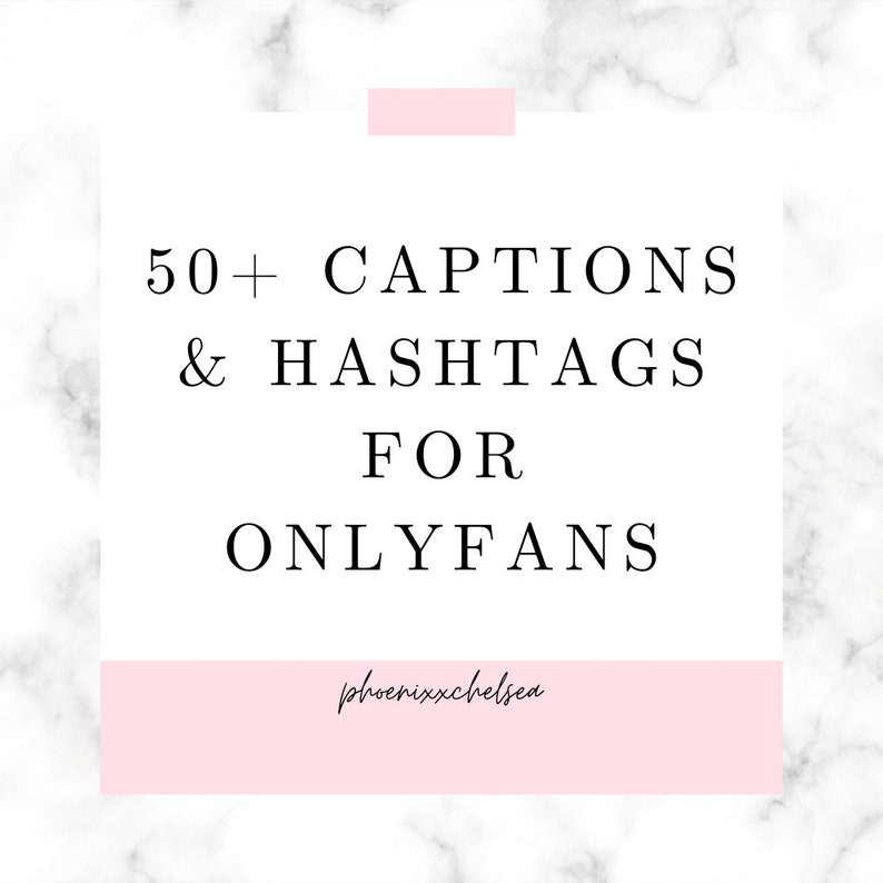 50 Sexy Captions and Hashtags for Onlyfans Promotion Etsy UK