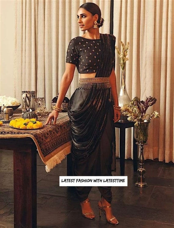 Dhoti saree for wedding cheap