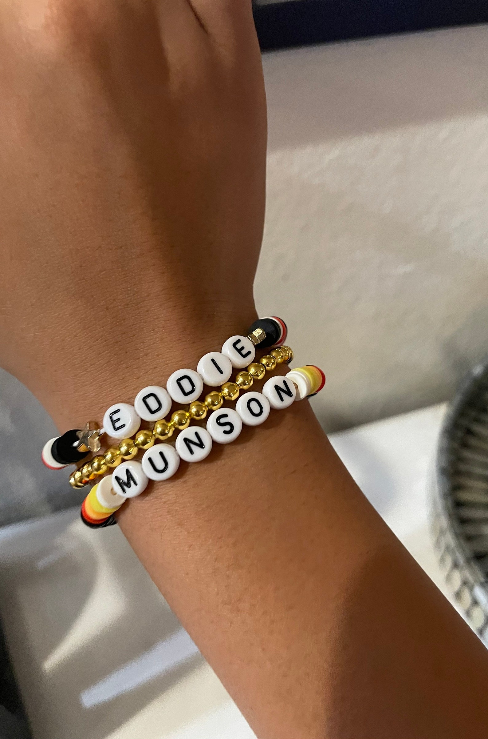 Eddie Munson Stranger Things Bracelet Pack Etsy.de