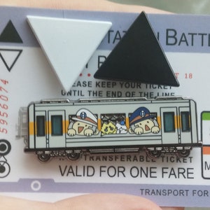 Submas Doubles Train Pin set