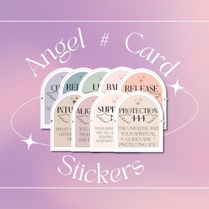 Nummerstickers | Laptopsticker | Vinylsticker | Leuke sticker | Esthetische stickers | Stickers met engelnummers | Zelfzorgcadeau
