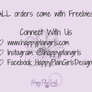 Connect with us 
@happyplangirls